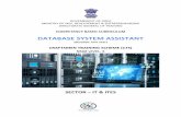 DATABASE SYSTEM ASSISTANT