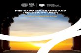 PRE-EXPO TOLERANCE AND INCLUSIVITY WEEK - Expo 2020 …