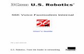 56K Voice Faxmodem Internal - support.usr.com