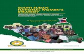 SOUTH SUDAN NATIONAL WOMEN’S STRATEGY