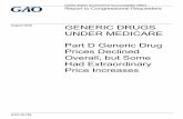 GAO-16-706, Generic Drugs Under Medicare: Part D Generic ...