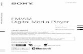 FM/AM Digital Media Player - Sony