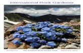International Rock Gardener - srgc.org.uk