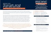 SPRING 2021 Transit and Paratransit