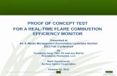 PROOF OF CONCEPT TEST FOR A REAL-TIME FLARE …