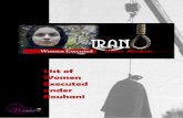 List of Women Executed under Rouhani