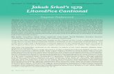 Jakub Srkal s 1579 Litom ice Cantional