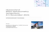 Queensland Mass Spectrometry Symposium 4-5 November 2021