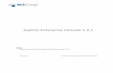 Sophos Enterprise Console 5.3