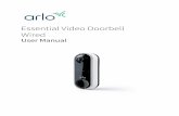 Essential Video Doorbell Wired