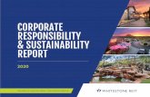 CORPORATE RESPONSIBILITY & SUSTAINABILITY REPORT