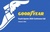 Fourth Quarter 2020 Conference Call