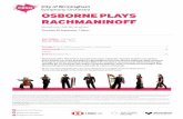OSBORNE PLAYS RACHMANINOFF