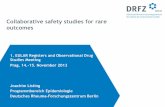 Collaborative safety studies for rare outcomes