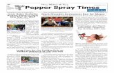 Merry Whatever the Thing Pepper Spray Times
