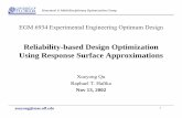 Reliability-based Design Optimization Using Response ...