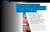 Employee Communications Customizing Communications for ...