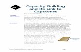 Capacity Building and Its Link to Capstones