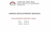 Placement Report 2020 - Indian Institute of Management ...