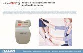 microõr@3 Muscle Test Dynamometer and Inclinometer …