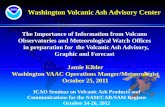 Washington Volcanic Ash Advisory Center