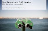 New Features in SAP Lumira