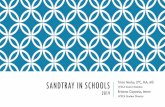 Sandtray in schools