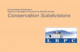 Conservation Subdivision Based on Strategies Proposed by ...