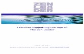 Exercises supporting the flips of The Zen Leader
