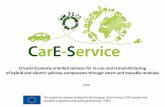Circular Economy oriented services for re-use and ...