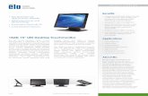 1523L 15” LED Desktop Touchmonitor - CNET Content