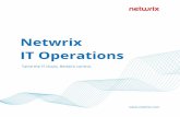 Datasheet - Netwrix IT Operations