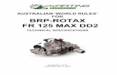AUSTRALIAN ‘WORLD RULES’ FOR BRP-ROTAX FR 125 MAX …
