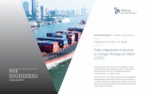 Safe shipment of goods in Cargo Transport Units (CTU)