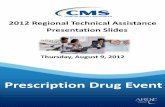 Prescription Drug Event - CSSC Operations