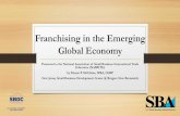 Franchising in the Emerging Global Economy