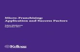 Micro-Franchising: Application and Success Factors
