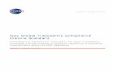 GS1 Global Traceability Compliance Criteria Standard
