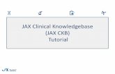 JAX Clinical Knowledgebase (JAX CKB) Tutorial
