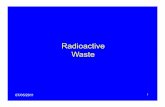 0751 - H122 - Basic Health Physics - 35 - Radioactive Waste.