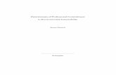 Determinants of Professional Commitment to Environmental ...