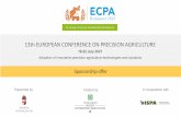 13th EUROPEAN CONFERENCE ON PRECISION AGRICULTURE