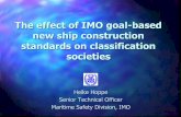 The effect of IMO goal-based new ship construction ...