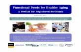 Functional Foods for Healthy Aging - CFDR