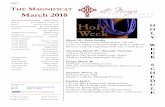 THE MAGNIFICAT March 2018
