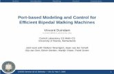 Port-based Modeling and Control for Efficient Bipedal ...