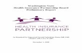 Washington State Health Insurance Partnership Board ...