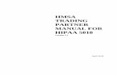 HMSA TRADING PARTNER MANUAL FOR HIPAA 5010