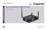 Apollo Wireless DMX Bridge - Litepanels