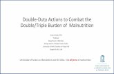 Double-Duty Actions to Combat the Double/Triple Burden of ...